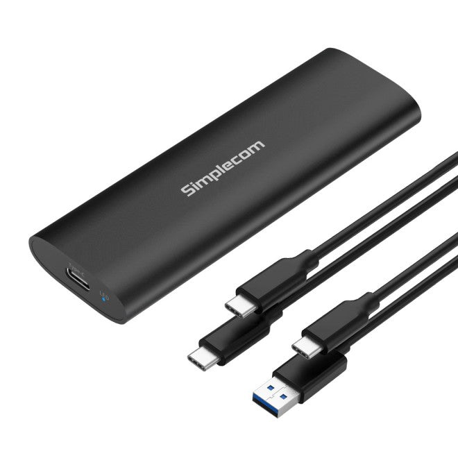 Simplecom SE516 NVMe / SATA Dual Protocol M.2 SSD Tool-Free USB-C Enclosure USB 3.2 Gen 2 10Gbps Simplecom SE516 NVMe / SATA Dual Protocol M.2 SSD Tool-Free USB-C Enclosure USB 3.2 Gen 2 10Gbps